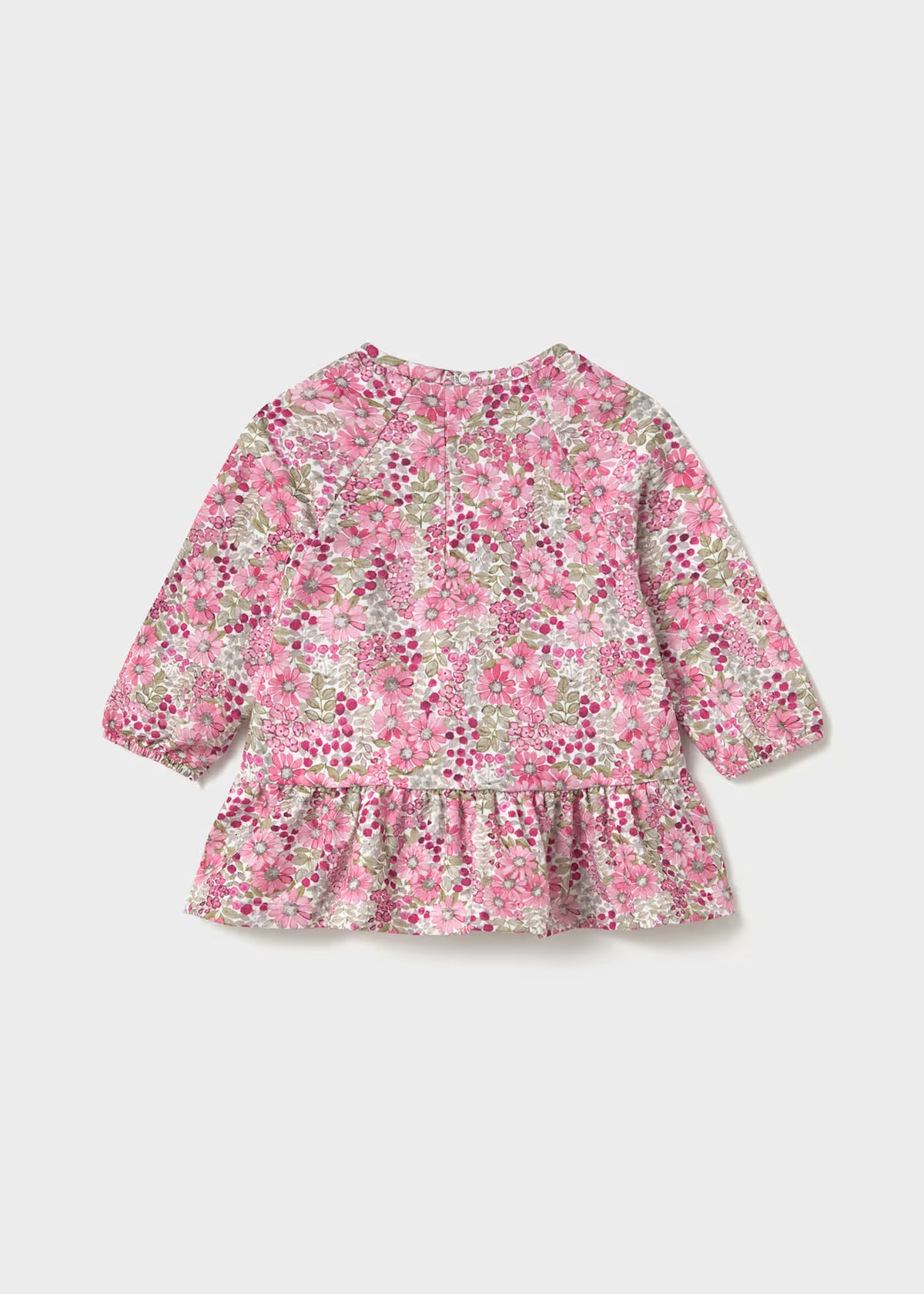 Vestido bambula estampado bebé Pétalo – Mayoral, foto 2