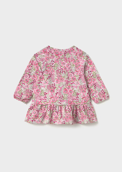 Vestido bambula estampado bebé Pétalo – Mayoral, foto 2