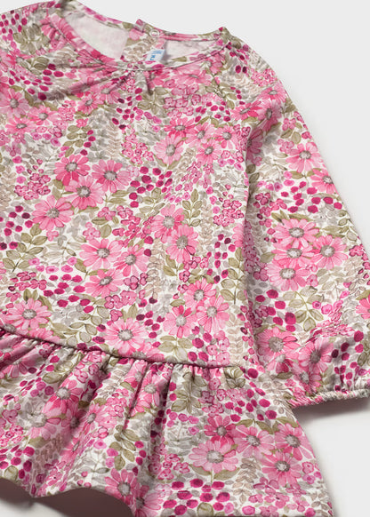 Vestido bambula estampado bebé Pétalo – Mayoral, foto 3