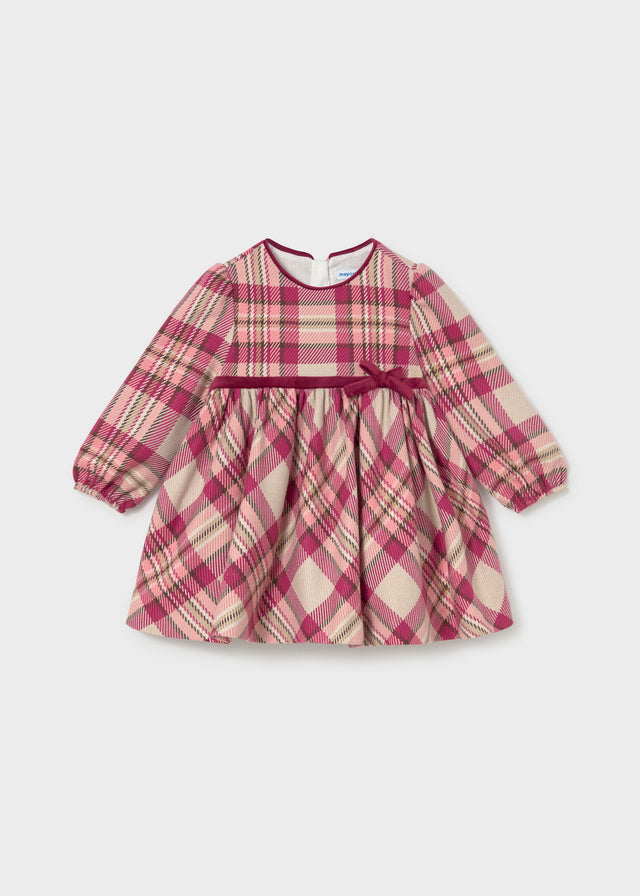 Vestido cuadros bebé Framboise – Mayoral, foto 2