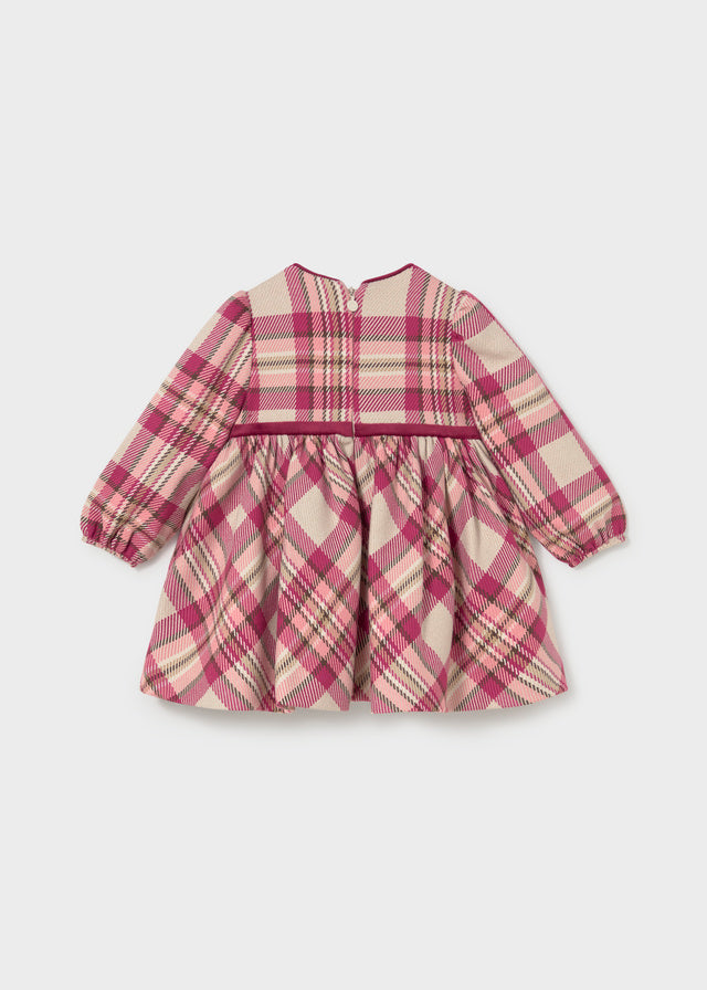 Vestido cuadros bebé Framboise – Mayoral, foto 3