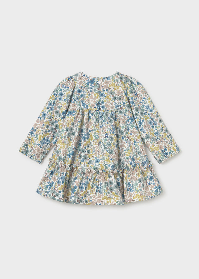 Vestido terciopelo estampado bebé Anís – Mayoral, foto 4