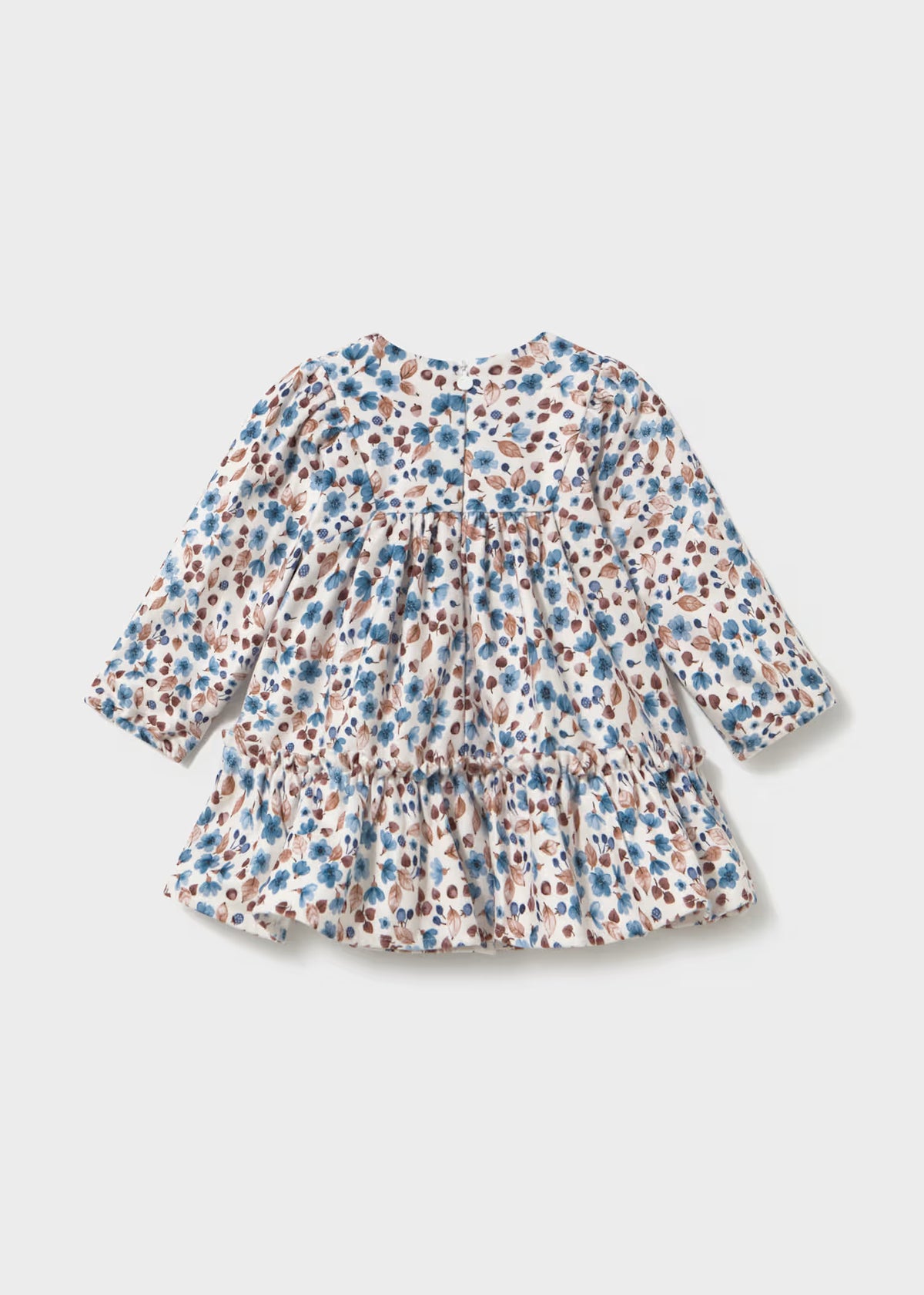 Vestido terciopelo estampado bebé Colibrí – Mayoral, foto 2