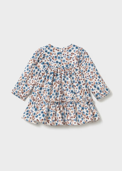 Vestido terciopelo estampado bebé Colibrí – Mayoral, foto 2
