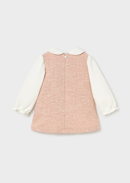 Vestido combinado bebé