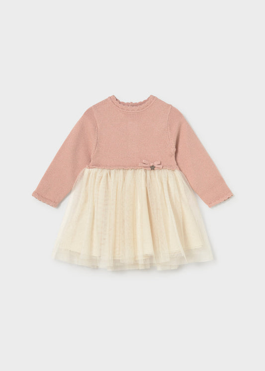 Vestido combinado tul bebé Petisui – Mayoral, foto 1