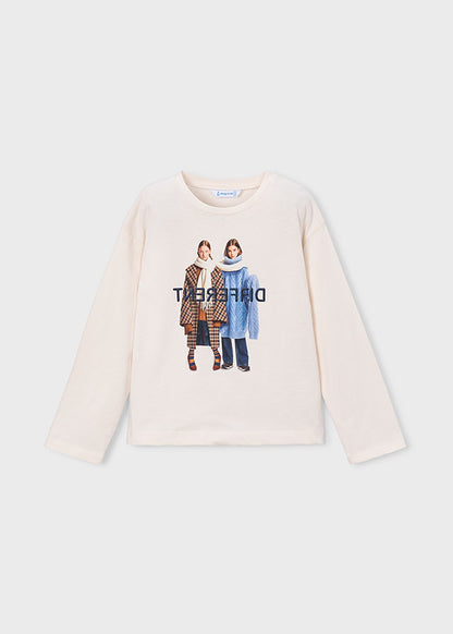 Camiseta manga larga niña