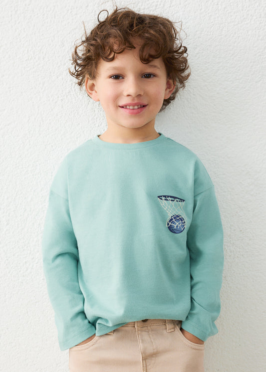 Camiseta serigrafía espalda niño
