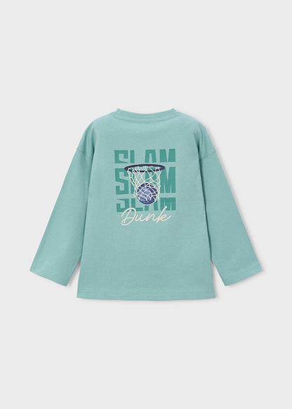 Camiseta serigrafía espalda niño