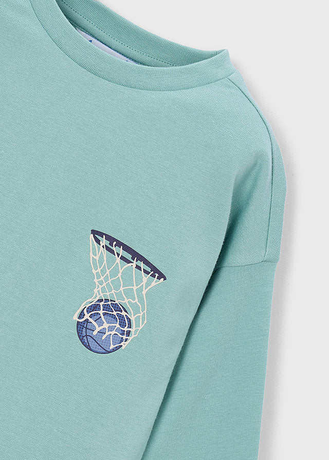 Camiseta serigrafía espalda niño