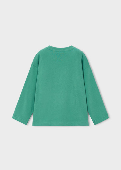 Camiseta vehículo relieve niño