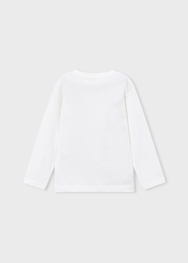 Camiseta perro bordado niño