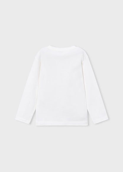 Camiseta perro bordado niño