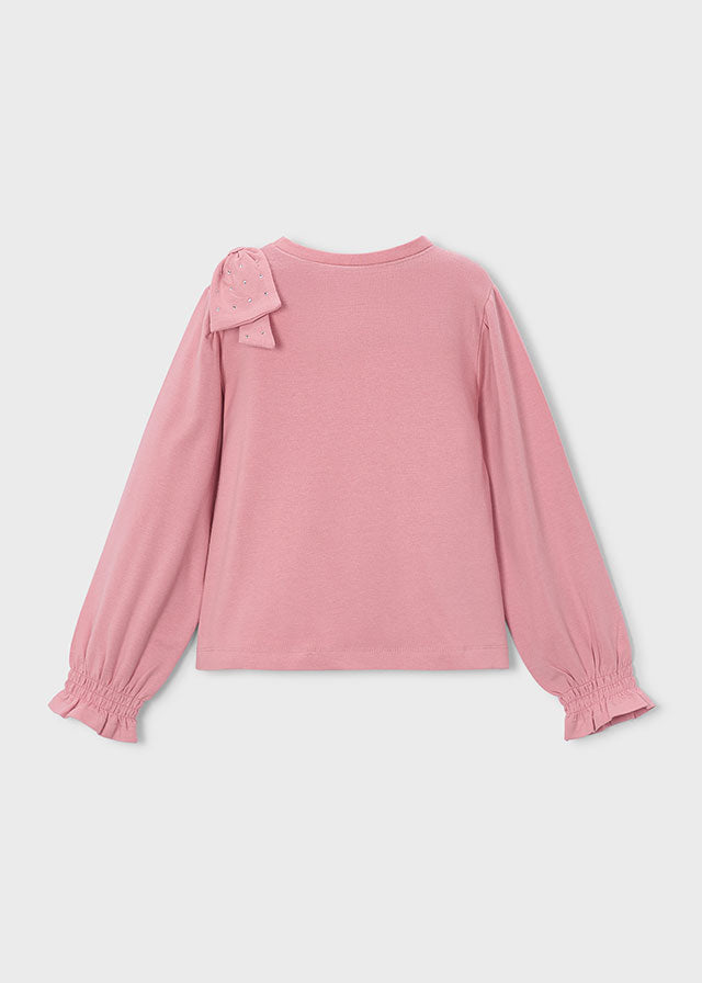 Camiseta lazo niña Chuche – Mayoral, foto 2