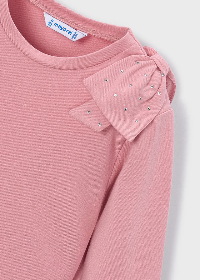 Camiseta lazo niña Chuche – Mayoral, foto 3