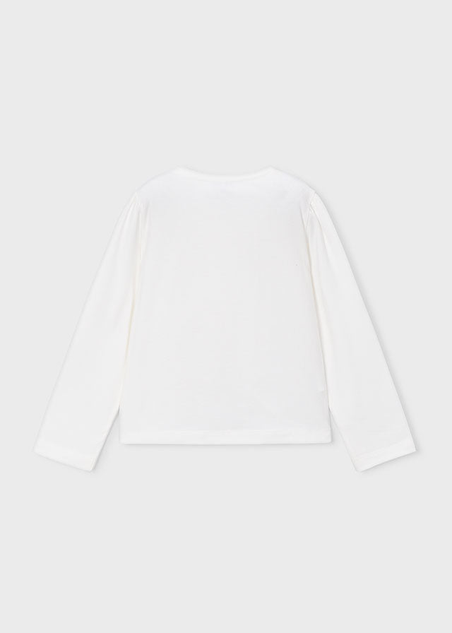 Camiseta niña Crudo frambuesa – Mayoral, foto 2