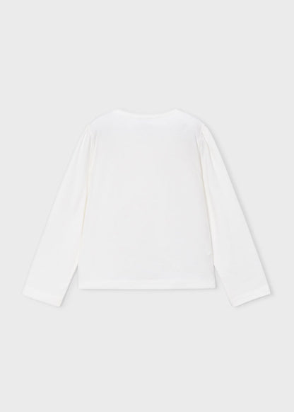 Camiseta niña Crudo frambuesa – Mayoral, foto 2