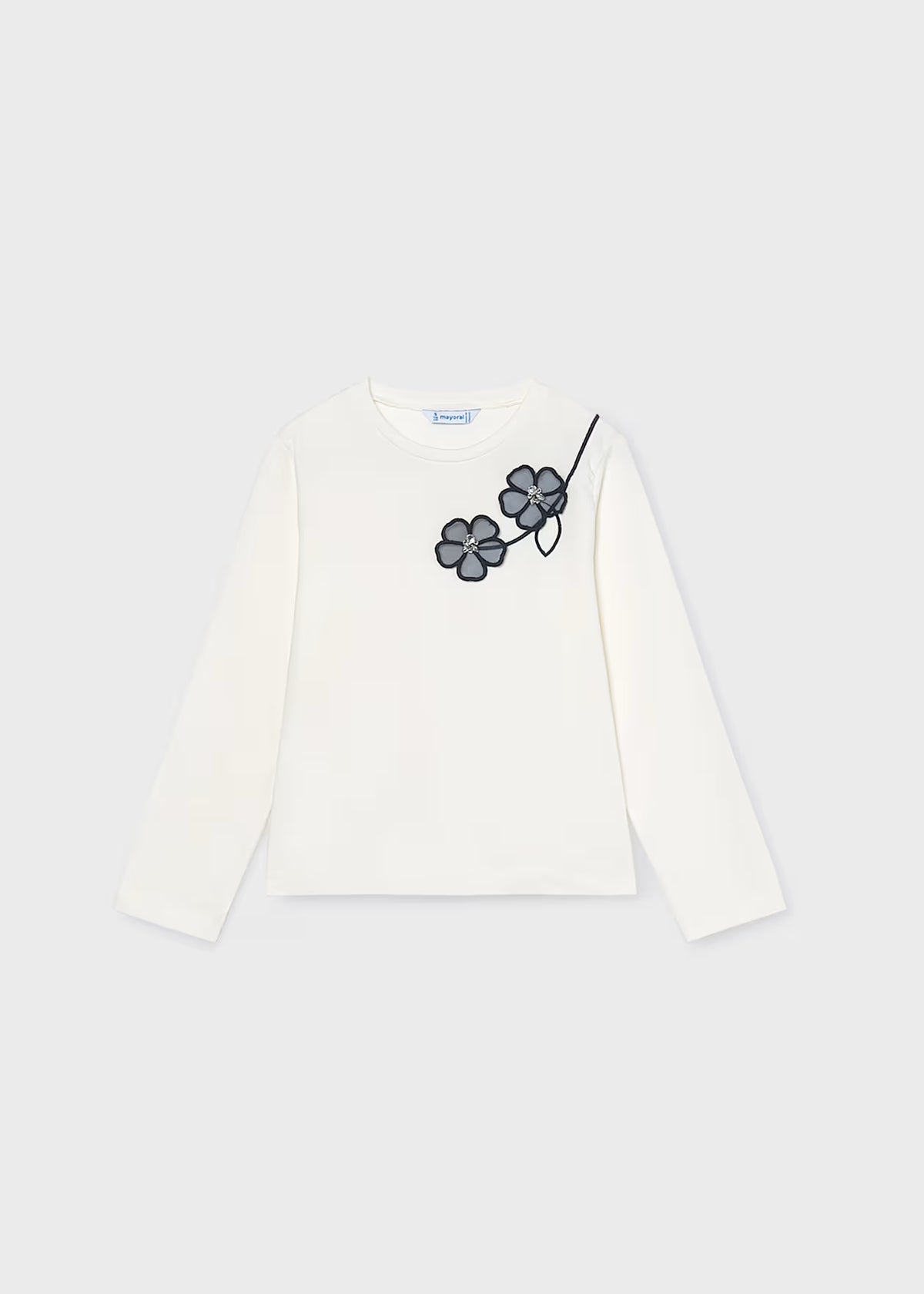 Camiseta niña Crudo marino – Mayoral, foto 1
