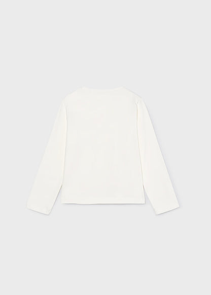 Camiseta niña Crudo marino – Mayoral, foto 2
