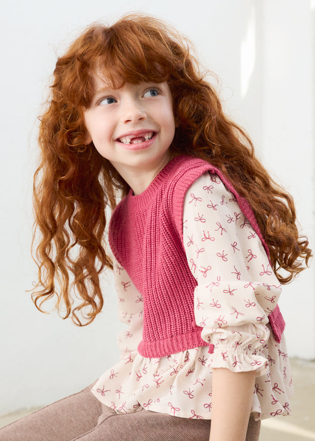 Camisa con top niña Pétalo – Mayoral, foto 1