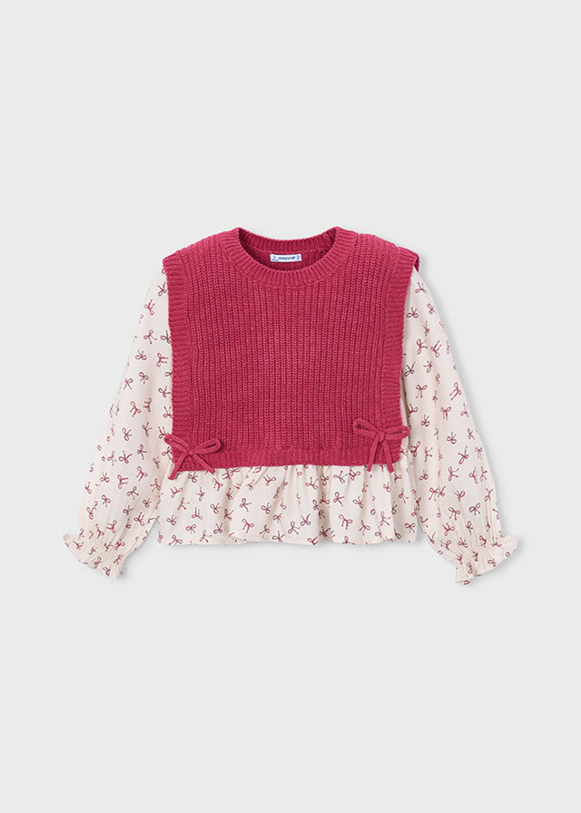 Camisa con top niña Pétalo – Mayoral, foto 3