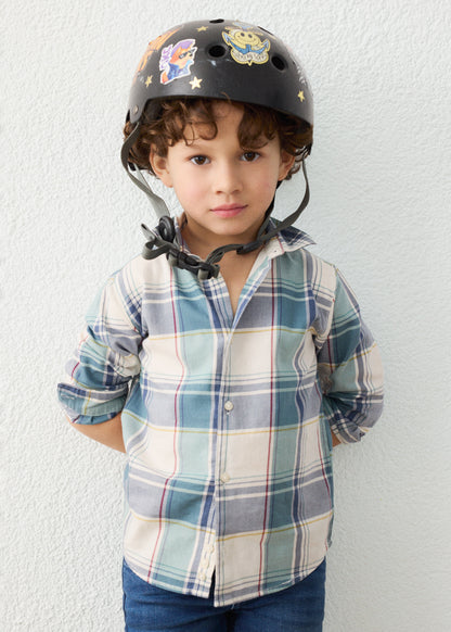 Camisa cuadros niño