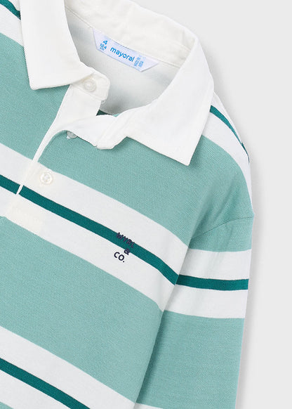 Polo rayas niño