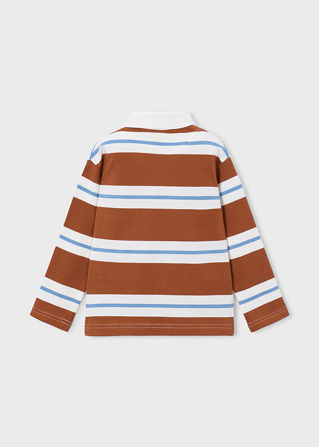 Polo rayas niño