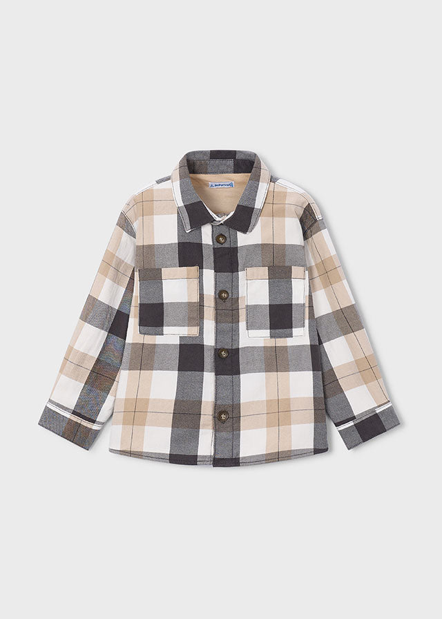 Sobrecamisa cuadros niño