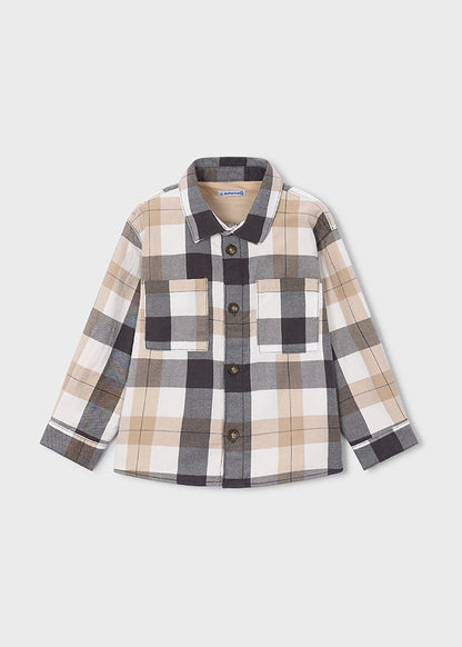 Sobrecamisa cuadros niño