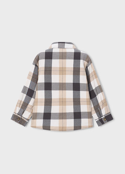 Sobrecamisa cuadros niño