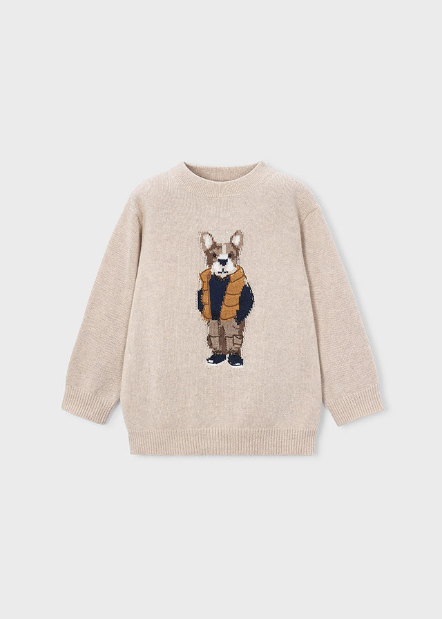 Jersey intarsia niño