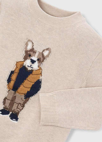 Jersey intarsia niño
