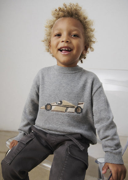Jersey intarsia niño