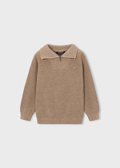 Jersey cuello cremallera niño