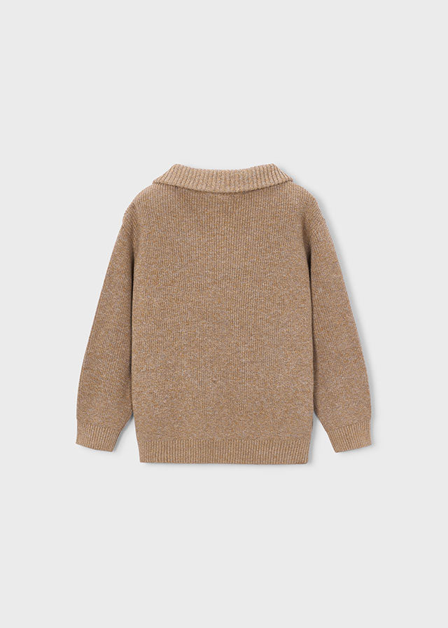 Jersey cuello cremallera niño