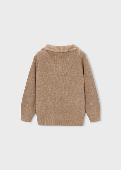 Jersey cuello cremallera niño