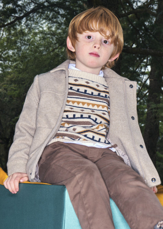Jersey jacquard niño Cereal – Mayoral, foto 1