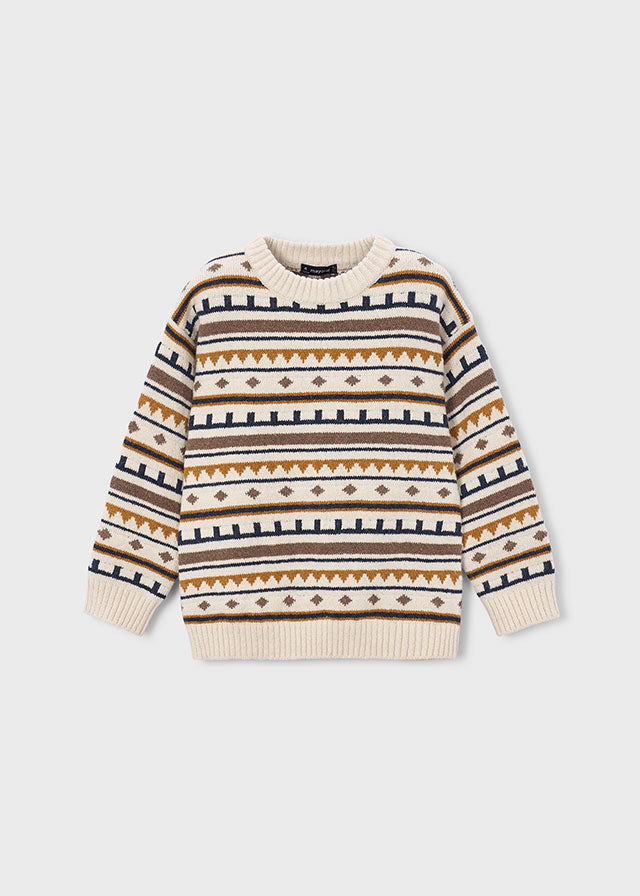 Jersey jacquard niño