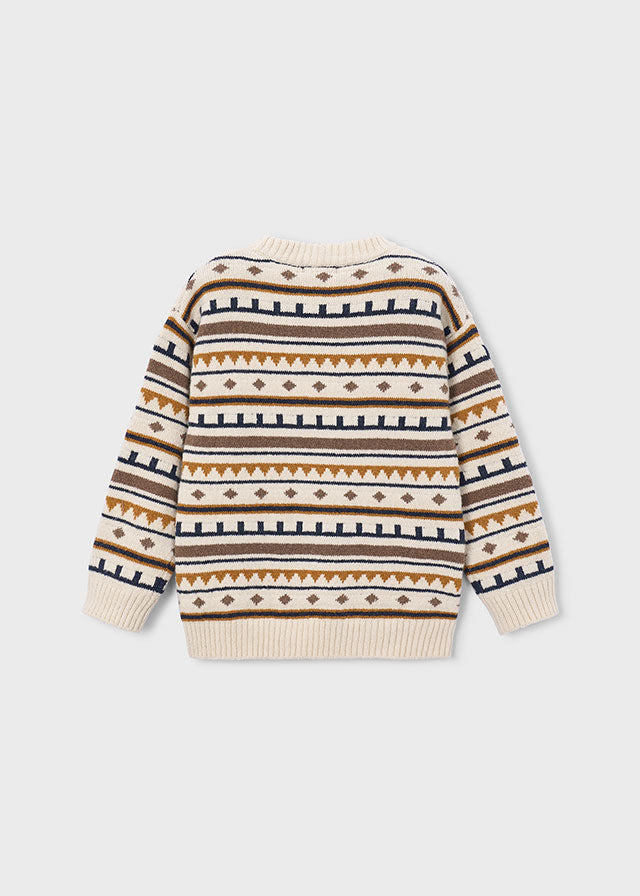 Jersey jacquard niño