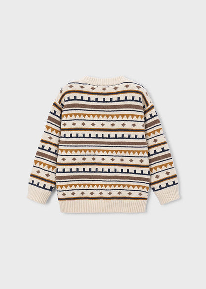 Jersey jacquard niño