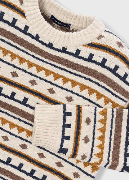 Jersey jacquard niño