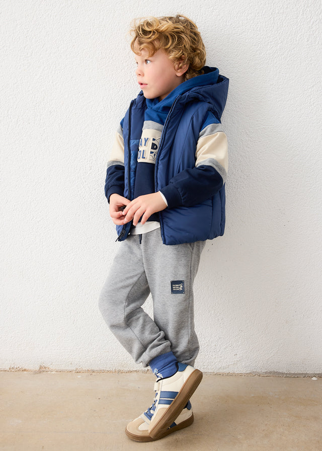 Chaleco reversible niño