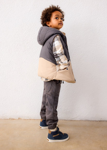 Chaleco reversible niño