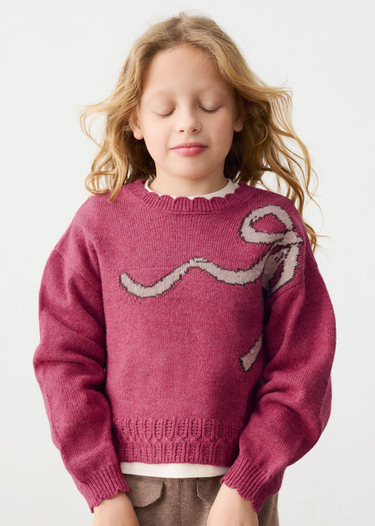 Jersey intarsia niña Pétalo – Mayoral, foto 1