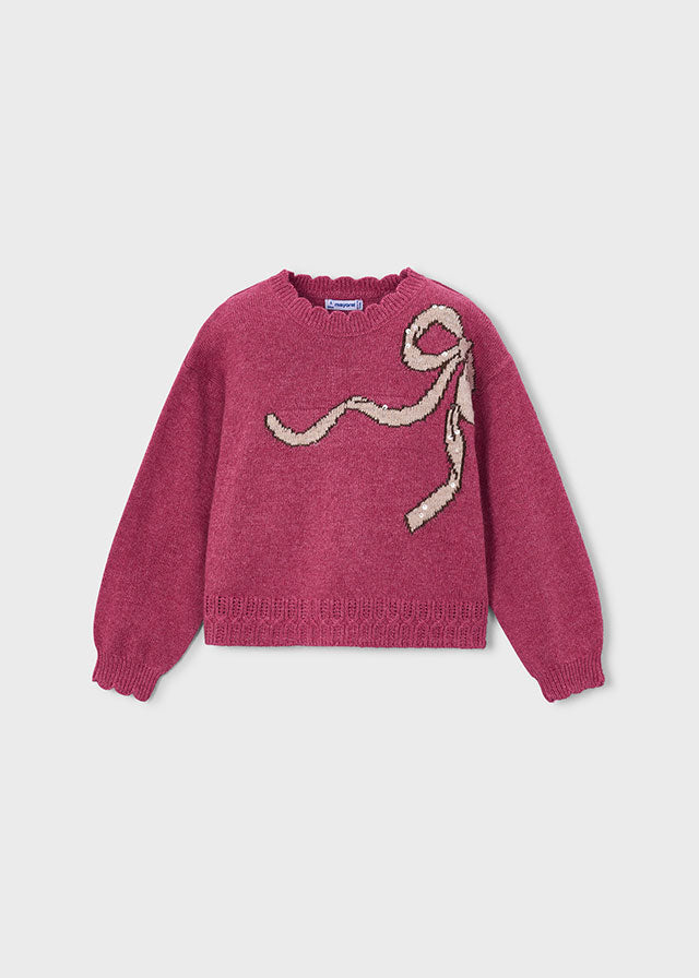 Jersey intarsia niña Pétalo – Mayoral, foto 2