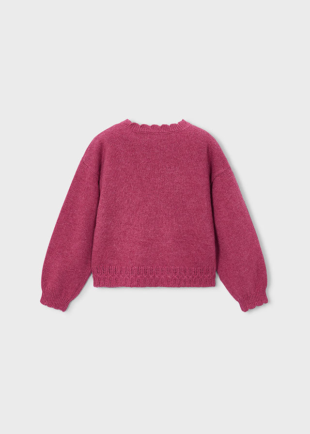 Jersey intarsia niña Pétalo – Mayoral, foto 3