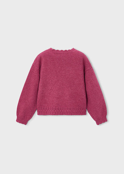Jersey intarsia niña Pétalo – Mayoral, foto 3