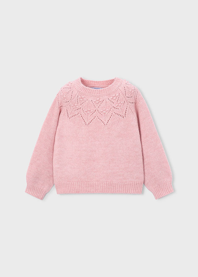 Jersey calado niña