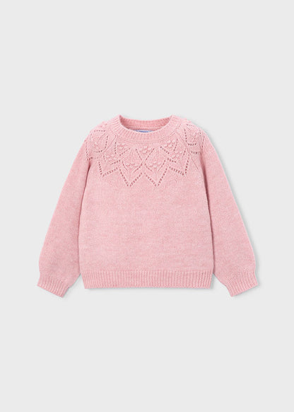 Jersey calado niña